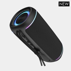 Rhythm 2.0 Black Waterproof Bluetooth Speaker